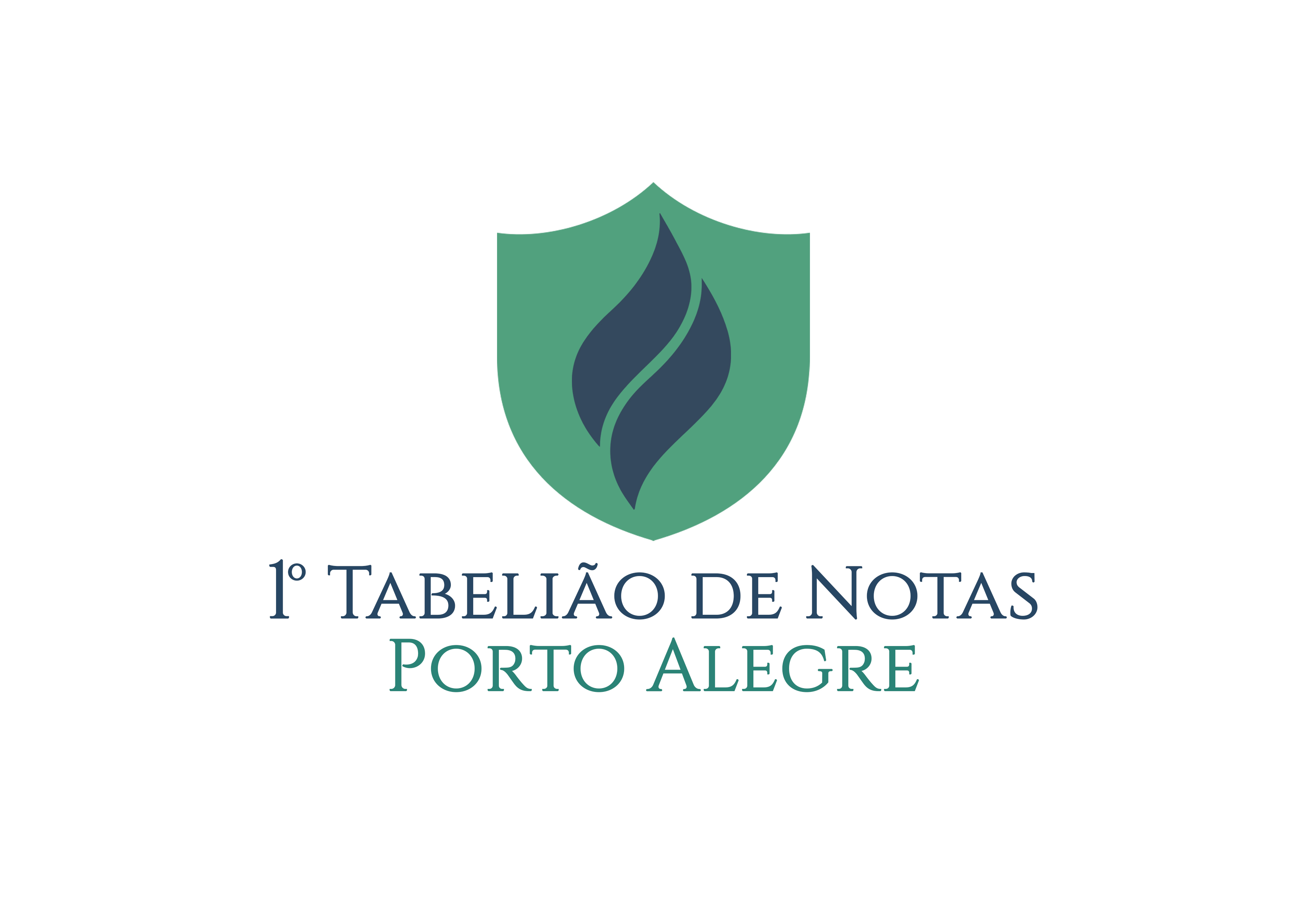 Logo 1º Tabelionato de Notas de Porto Alegre